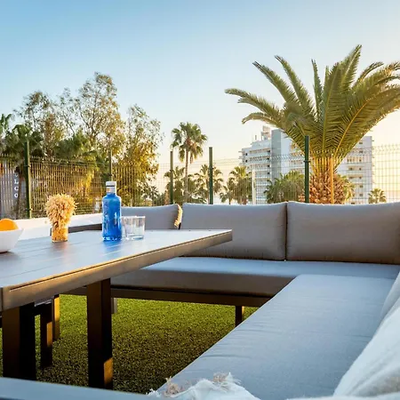 Apartmán 2b. Cozy Flores Big Terrace With Pool Costa Adeje (Tenerife)