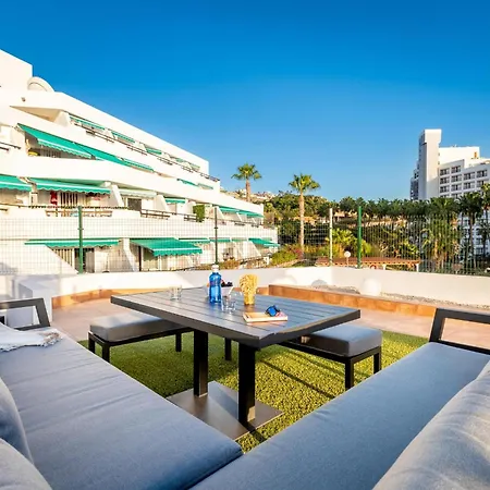 2b. Cozy Flores Big Terrace With Pool Apartmán Costa Adeje (Tenerife)