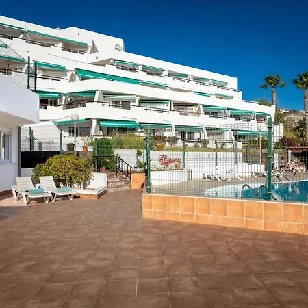 2b. Cozy Flores Big Terrace With Pool Costa Adeje (Tenerife)
