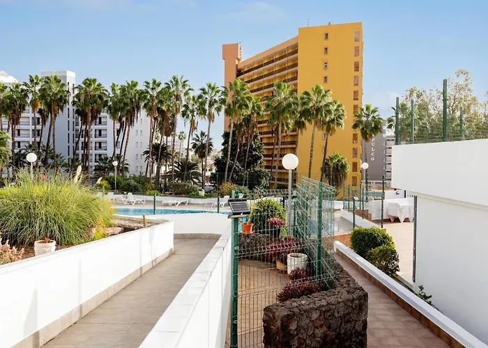 Appartement 2b. Cozy Flores Big Terrace With Pool Costa Adeje (Tenerife)